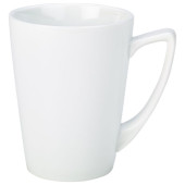 Genware Porcelain Angled Handled Mug 35cl