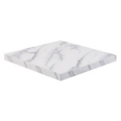 Bolero Square Table Top Marble Effect 700mm