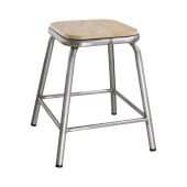 Bolero Cantina Low Stool Galvanised (Pack of 4)