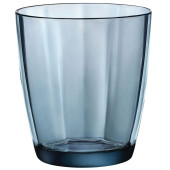 Bormioli Rocco Pulsar Ocean Blue Water Glasses 310ml/10oz (Pack of 6)