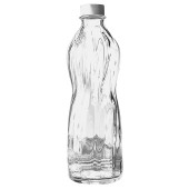 Bormioli Rocco Inca Aqua Glass Bottles 750ml/25oz (Pack of 6)