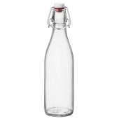 Bormioli Rocco Oxford Glass Giara Bottles 480ml/17oz (Pack of 12)