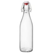 Bormioli Rocco Oxford Glass Giara Bottles 960ml/34oz (Pack of 6)