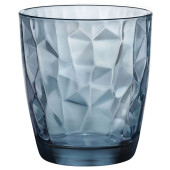 Bormioli Rocco Diamond Ocean Blue Double Old Fashioned Glasses 390ml/13oz (Pack of 6)