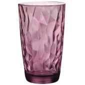 Bormioli Rocco Diamond Rock Purple Cooler Tumblers 470ml/16oz (Pack of 6)