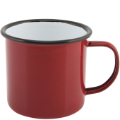 Enamel Mug Red 360ml/12.5oz