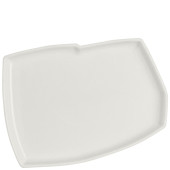 Rene Ozorio White Album Geometric Tray 15 x 10.8 x 1.5cm/6 x 4.2 x 0.5" (Pack of 12)