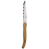Jean Dubost Laguiole Oakwood Serrated Steak Knife (Pack of 6)