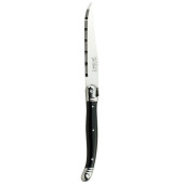Jean Dubost Laguiole Black Serrated Steak Knife (Pack of 6)