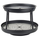 Williamsburg Black Metal 2 Tier Seafood Stand