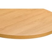 Egger Natural Lancaster Oak With Matching ABS Edge Round Table Top 600mm