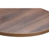 Egger Tobacco Pacific Walnut With Matching ABS Edge Round Table Top 700mm
