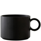 Steelite Folio Concorde Noir Can Cup 230ml/8oz (Pack of 12)