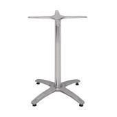 Bolero Aluminium Four Leg Dining Table Base
