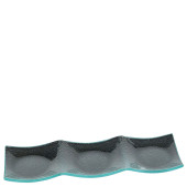 Creations Pockets Glass Rec Plate 10 x 31cm (Pack of 12)
