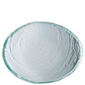Creations Scape Glass Clear Oval Bowl 20cm/7.8" (Pack of 12)