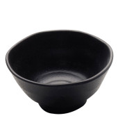 Creations Zen Melamine Black Bowl 11.5cm/4.5" 240ml/8oz (Pack of 6)