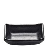 Creations Zen Melamine Black Dish 7 x 4.4cm 60ml/2oz (Pack of 12)
