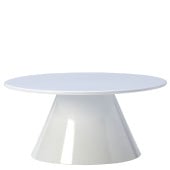 Creations Melamine White Pedestal for Round Top 12.7cm