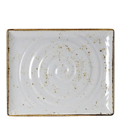 Creations Craft Melamine White Platter GN 1/2 32.5 x 26.5cm (Pack of 3)