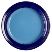 Creations Freedom Melamine Blue Round Plate 16.5cm/6.5" (Pack of 6)