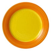Creations Freedom Melamine Yellow Plate 25cm/9.5" (Pack of 6)