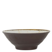 Creations Craft Melamine White Two-Tone Bowl 21cm/8" 1.2l/40oz (Pack of 6)