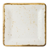 Creations Craft Melamine White Square Plate 12.7cm/5" (Pack of 6)