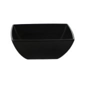 Black Melamine Square Bowl 2.5oz 74ml