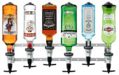 Optic Bracket - 6 Bottle Wall Rack (70cl/1L Bottles)