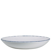 Creations Blue Dapple Melamine Coupe Bowl 25.4cm/10" 1.1L/38oz (Pack of 12)