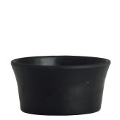 Creations Cali Melamine Black Round Dish 5.9cm/2.33" 42ml/1.5oz (Pack of 24)