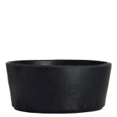 Creations Cali Melamine Black Round Bowl 14cm/5.5" 497ml/17.5oz (Pack of 12)