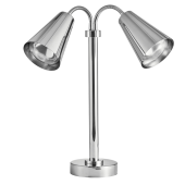 Creations Modern Heat Lamp Double 55.9cm 13Amp