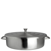 Creations Homestyle Stainless Steel Round Chafer 45.7 x 40cm 7 Litre