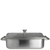 Creations Homestyle Stainless Steel Rectangular Chafer 41.9 x 27.3cm 3.8 Litre