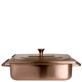 Creations Homestyle Bronze Rectangular Chafer 41.9 x 27.3cm 3.8 Litre