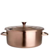 Creations Homestyle Bronze Round Chafer 38.1 x 31.8cm 5.2 Litre