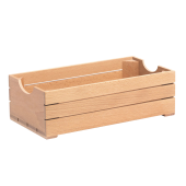 Churchill Comas Beech Wood Crates GN 1/3 32 x 17.6 x 10cm (Pack of 6)