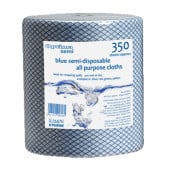 All Purpose J Cloth Roll Centrefeed 350 Sheet Blue