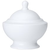 William Edwards Classic White Covered Sugar Bowl 11.5cm/4.5" 250ml/8.5oz (Pack of 12)