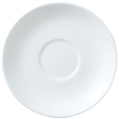 William Edwards Classic White Espresso Saucer 12cm/4.5" (Pack of 12)