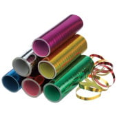 Party Streamers Metallic Assorted Colours (Pack of 6)