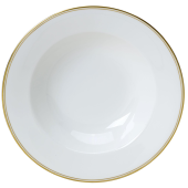 William Edwards Burnished Gold Classic Large Rim Bowl 28cm/11" 600ml/21oz (Pack of 6)