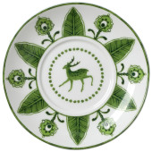 William Edwards Sultan's Garden Green Espresso Saucer V2 12cm/4.5" (Pack of 12)