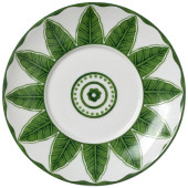 William Edwards  Sultan's Garden Green Coupe Saucer 16cm/6" (Pack of 12)