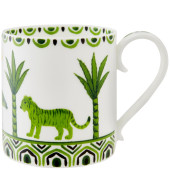 William Edwards Sultan's Garden Green Coupe Mug V1 9cm/3.5" 350ml/12oz (Pack of 12)