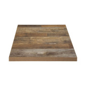 Bolero Square Table Top Urban Dark 600mm