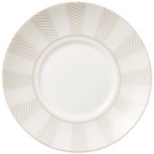 William Edwards Bakewell Taupe Coupe Saucer 16cm/6" (Pack of 12)