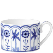 William Edwards Sultan's Garden Blue Coupe Tea Can Cup 6cm/2" 200ml/7oz (Pack of 12)